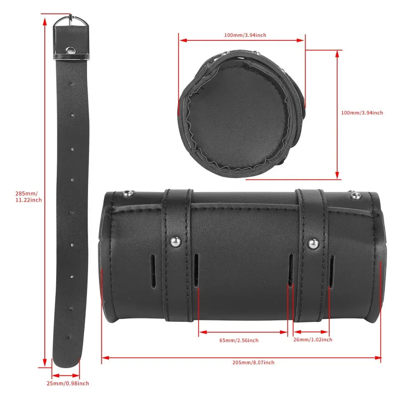 Universal Motorcycle Mini Side Bag – Harley Honda Yamaha Fit Motorcycle Side Bag QXL