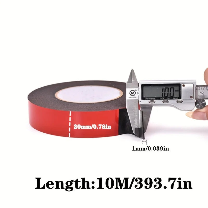 Double-Sided Foam Mounting Tape | Super Strong High-Adhesion Foam Mounting Tape QXL 20mm