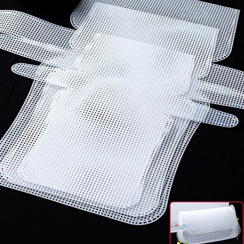DIY Plastic Mesh Bag Weaving Kit | Handcraft Woven Bag DIY Weaving Kit QXL