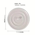Bathroom Drain Plug & Odor-Proof Cover for Sink & Tub Drain Plug Cover QXL 3pcs