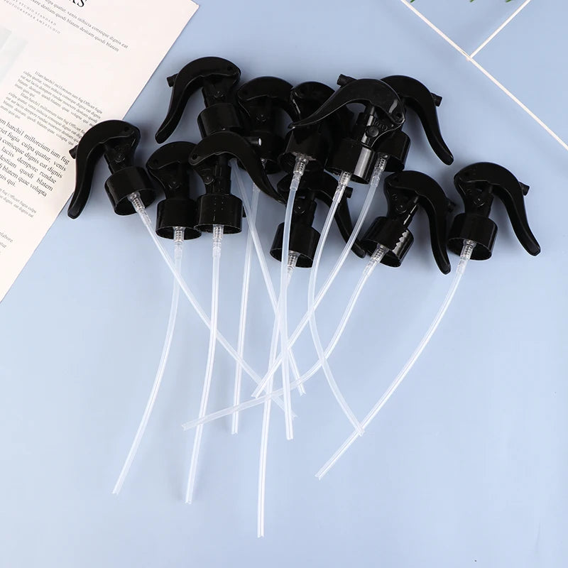 10-Pack 28-410 Mini Trigger Sprayer Heads with Dip Tube Trigger Sprayer Head QXL 7x6 Black
