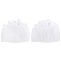 2-Pack Silicone Toe Separator & Gel Forefoot Cushion Pads Gel Forefoot Pads QXL M9 White 2PCS