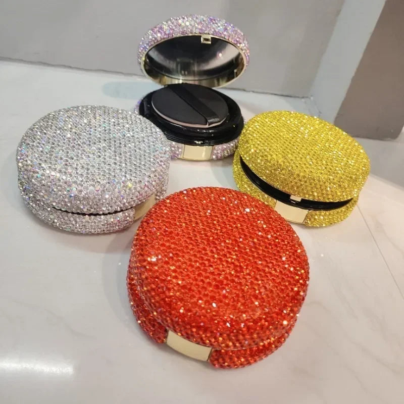 DIY Diamond Air Cushion Compact Case | Empty BB Cream Shell Refillable Compact Case QXL