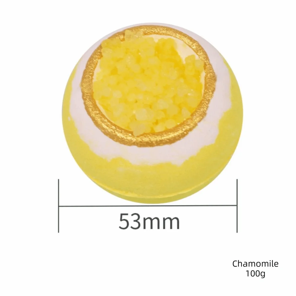 Handmade Essential Oil Bath Bomb Ball | 100g Exfoliating Bath Salt Bath Bomb Ball QXL