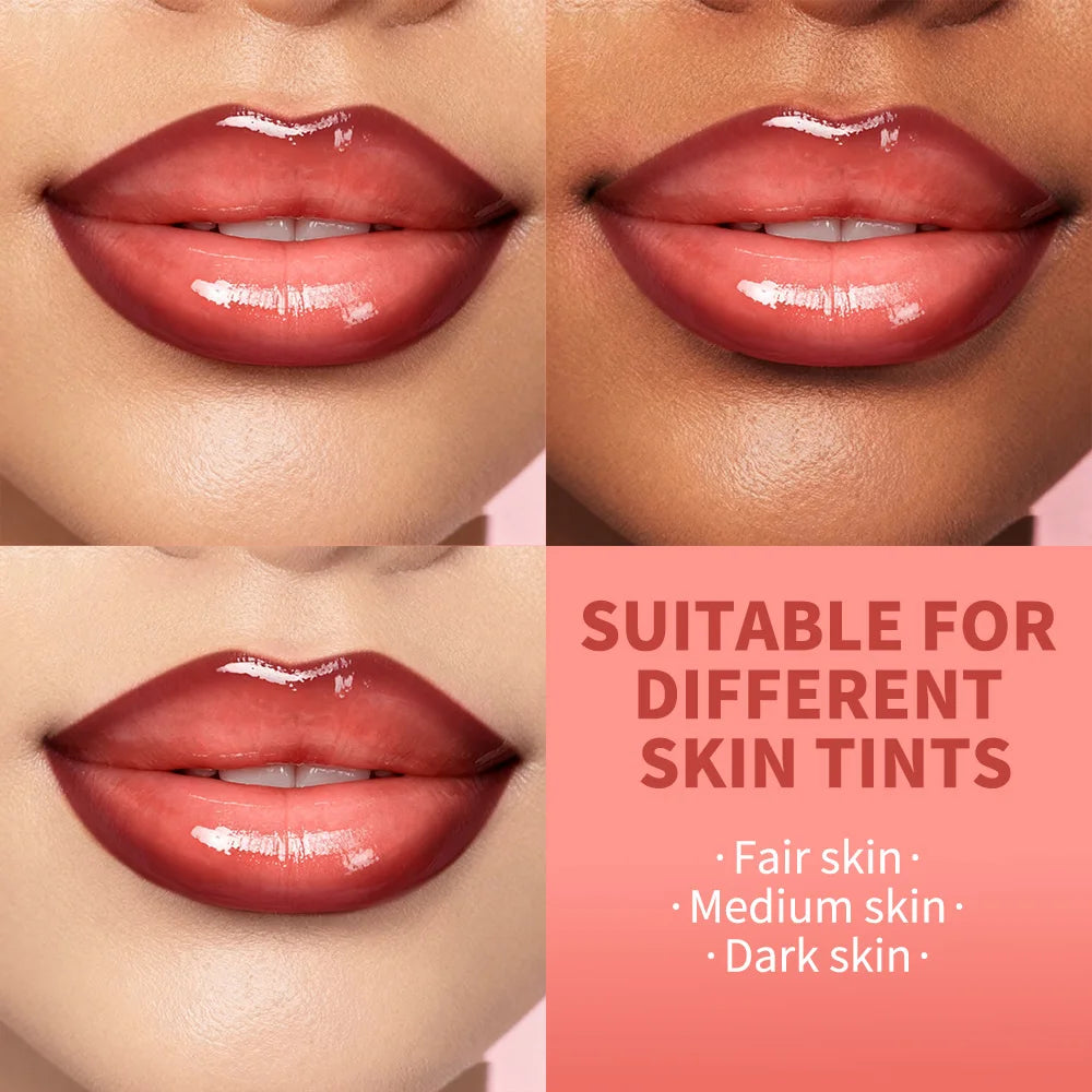 Lip Liner & Lip Gloss Set | Long-Lasting Moisturizing Duo Lip Liner Gloss Set QXL