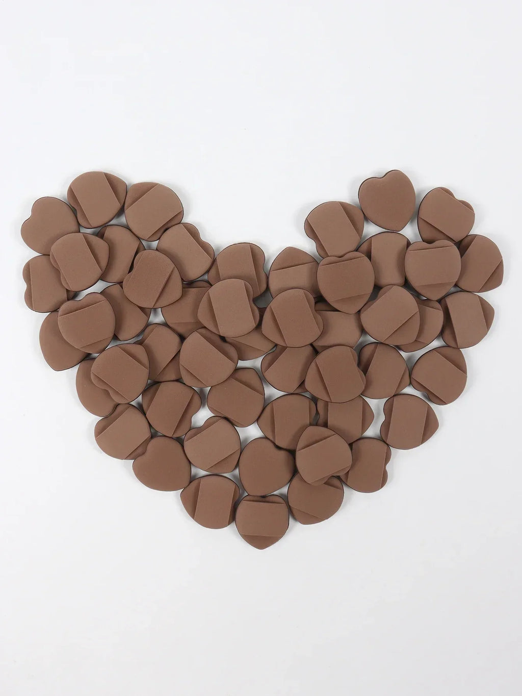 50-Pack Mini Finger Cushion Puffs | Latex-Free Makeup Sponge Makeup Sponge Puff QXL