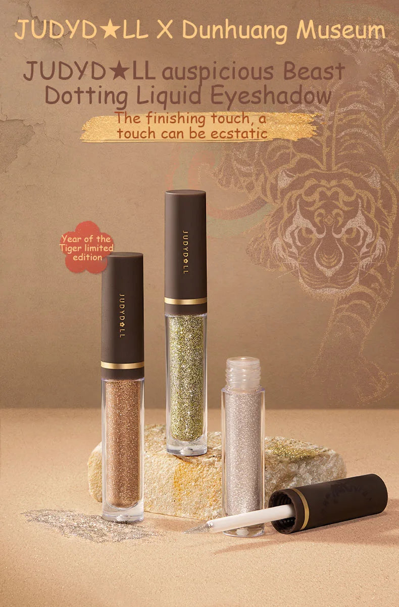 Judydoll Shimmer Glitter Liquid Eyeshadow | Highlighter Eye Makeup Liquid Eyeshadow QXL