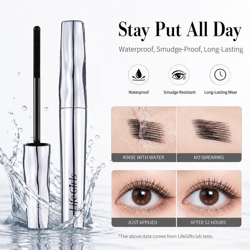 Life Girls Waterproof Mascara | Lengthening Curling Lash Primer Mascara Lash Primer QXL