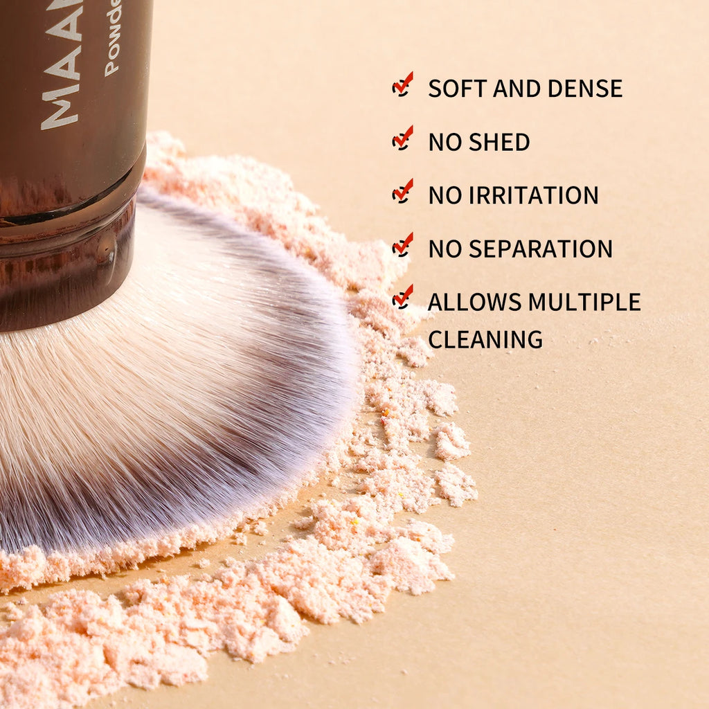 MAANGE Retractable Makeup Brush – Foundation, Blush & Powder Retractable Makeup Brush QXL