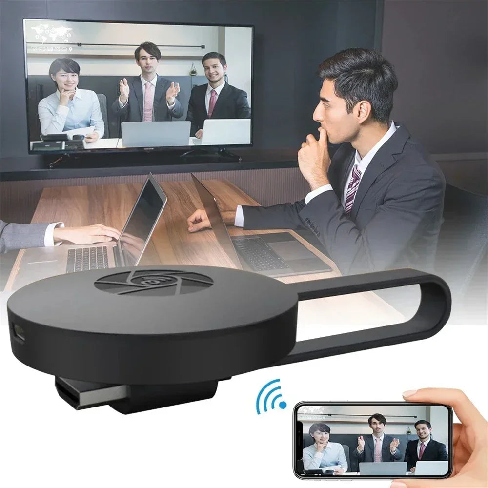 Maerknon MiraScreen Wireless HDMI Dongle | 1080P Screen Mirror Wireless HDMI Dongle QXL