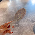 Crystal Diamond Wooden Hair Comb | Luxury Compact Massage Hair Massage Comb QXL Have diamonds