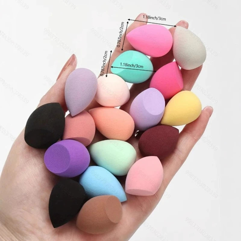 Multicolor Makeup Sponge Blender Set – 12 or 60 Pcs Makeup Sponge Blender QXL