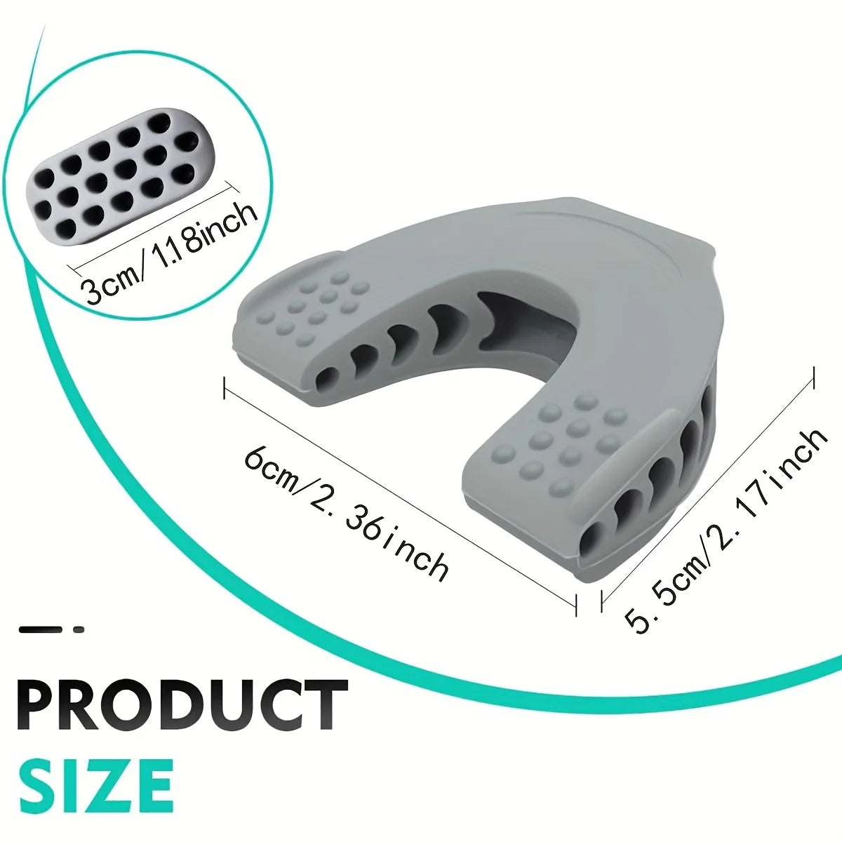3-Piece Silicone Jaw Exerciser Set | Facial Muscle Trainer Jaw Exercise Set QXL