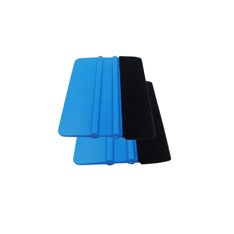 Felt Edge Vinyl Wrap Squeegee | Car Window Tint Scraper Tool Vinyl Wrap Squeegee QXL 2pcs