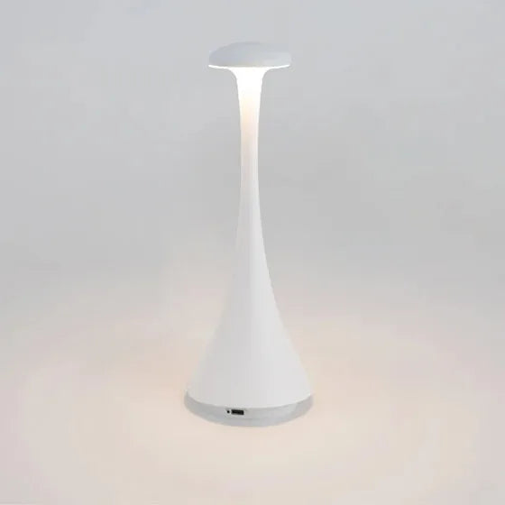 Mushroom Table Lamp | USB-C Rechargeable Touch Night Light LED Table Lamp QXL White changeable