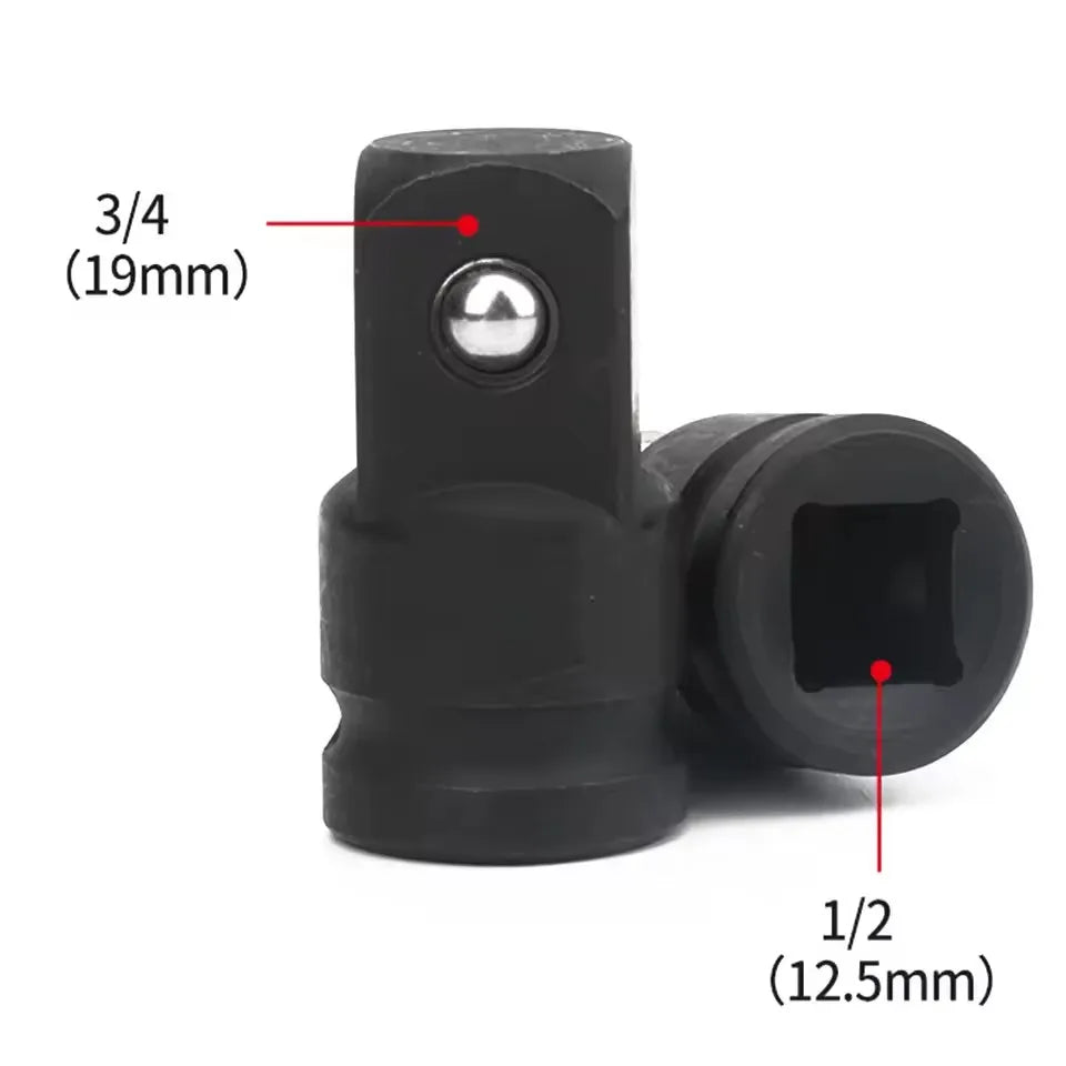 Socket Adapter Reducer Set | 1/4" 3/8" 1/2" 3/4" Drive Sizes Socket Drive Adapter QXL 1-2 to 3-4