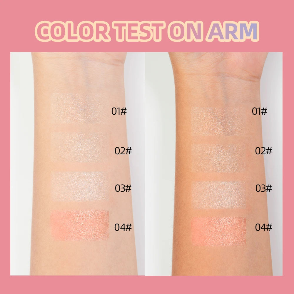 QIBEST 4-Color Moisturizing Lip Balm Kit | Nourishing Lip Stain Tinted Lip Balm Set QXL
