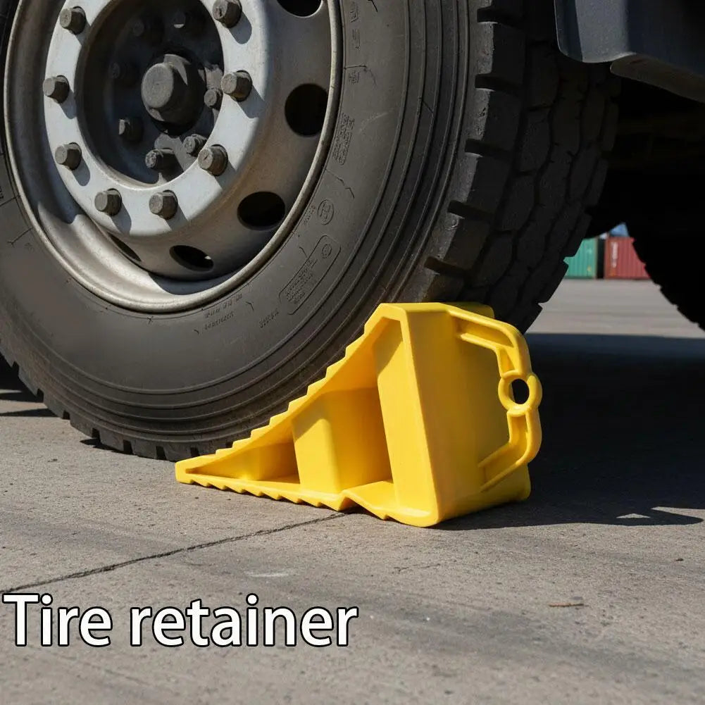 Triangular Wheel Chock | Anti-Slip Tire Block for Cars & Trucks Wheel Chock QXL