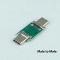 USB-C 3.1 24-Pin Test Board | Charging Current Adapter USB-C Test Adapter QXL Male to Male