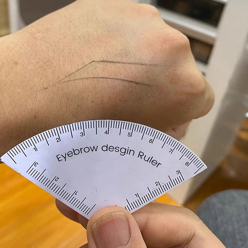 Reusable Eyebrow Mapping Ruler | Microblading Shaping Guide Eyebrow Mapping Ruler QXL 3Pcs