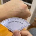Reusable Eyebrow Mapping Ruler | Microblading Shaping Guide Eyebrow Mapping Ruler QXL 3Pcs