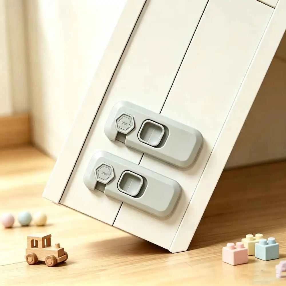 vvocci 5-Pack Baby Safety Locks – Cabinet, Drawer & Door Baby Safety Lock QXL