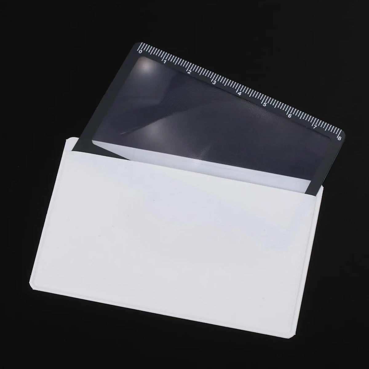 3X Card Magnifier | Wallet Magnifying Glass for Camping Pocket Magnifier Card QXL