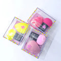 2-Pack Water Drop Makeup Sponge | Foundation Blender Set Makeup Blender Sponge QXL Random 1 Box 2Pcs