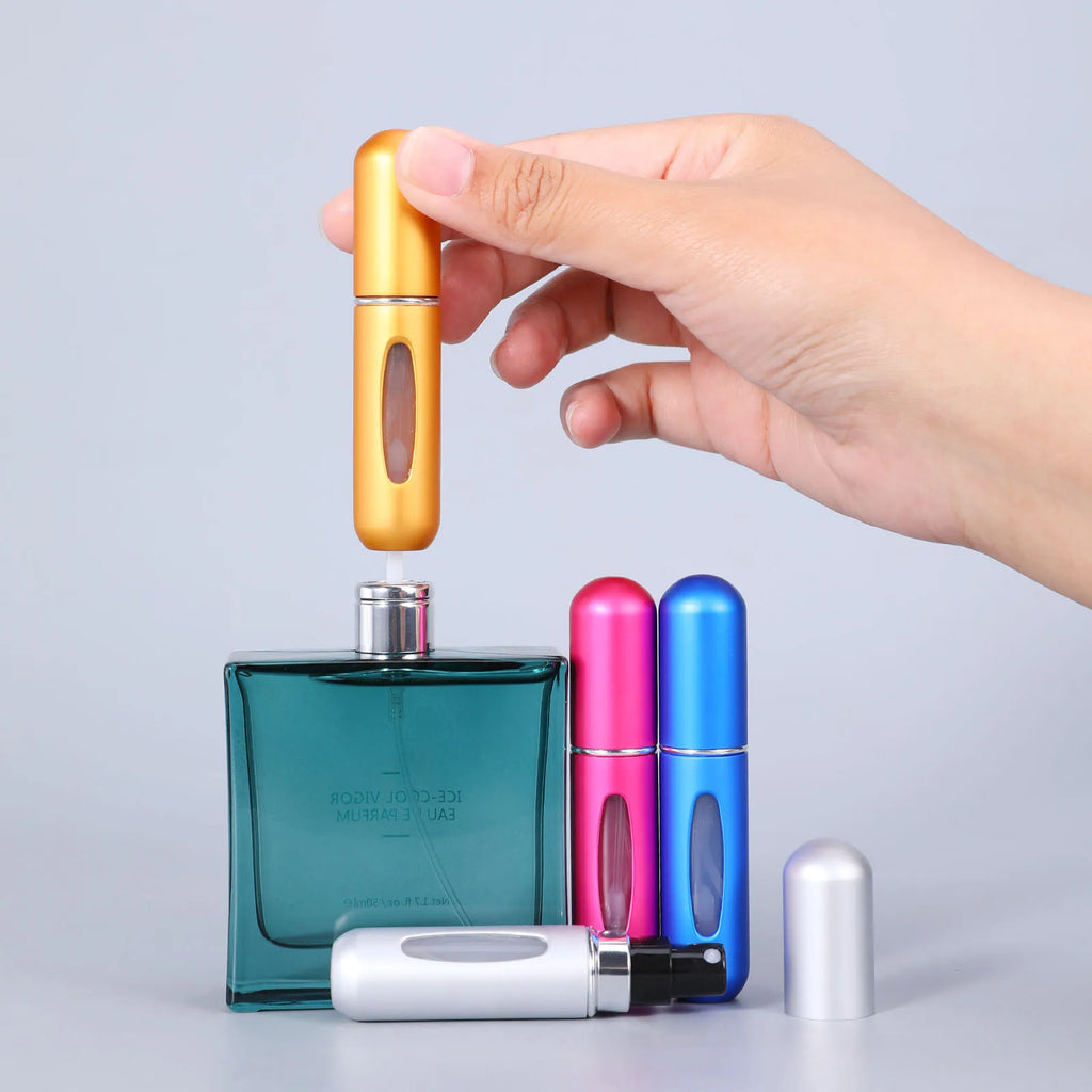 5ml Refillable Perfume Spray Bottle – Portable Travel Atomizer Perfume Atomizer QXL