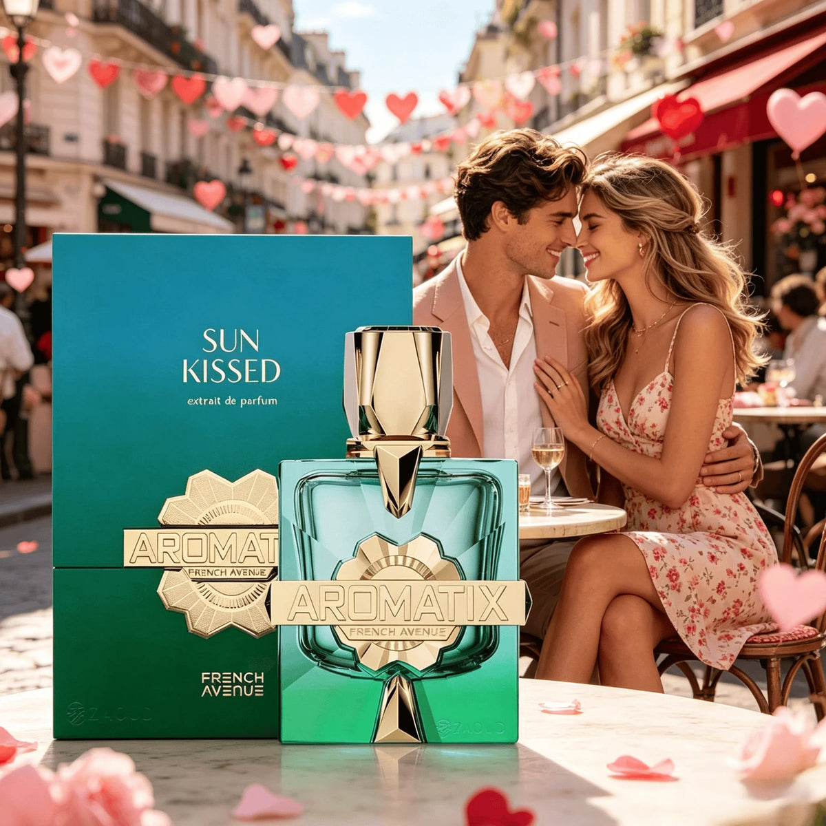 Sun Kissed Floral EDP Perfume | Alcohol-Free Unisex 100ml Eau de Parfum QXL