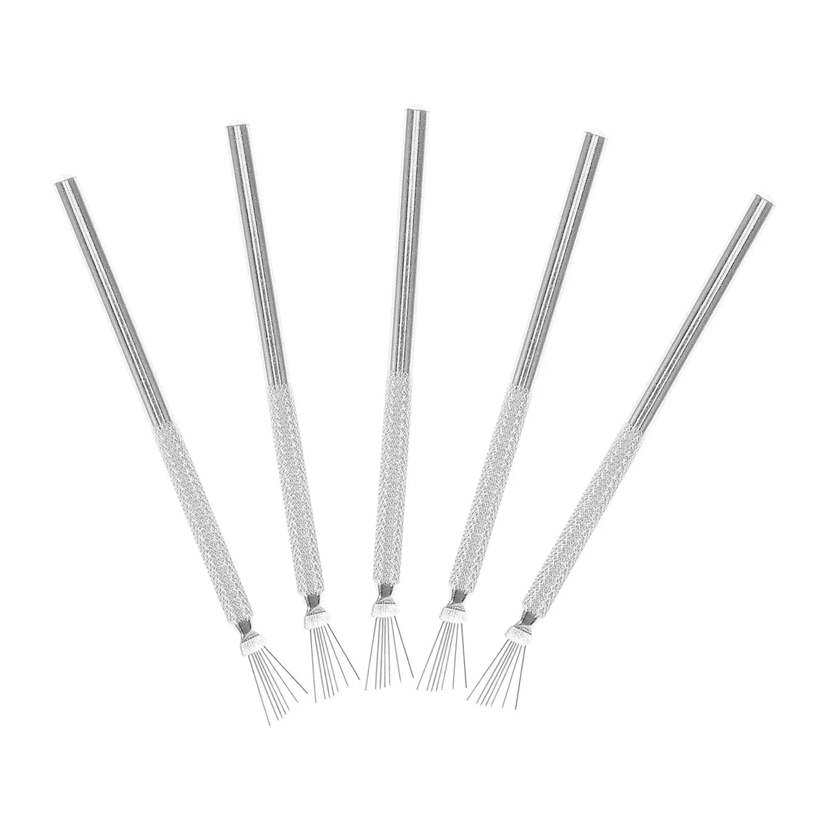 5-Pack Nail Art Fine Liner Pens | Stainless Steel Precision Tip Nail Art Liner Pens QXL Default Title