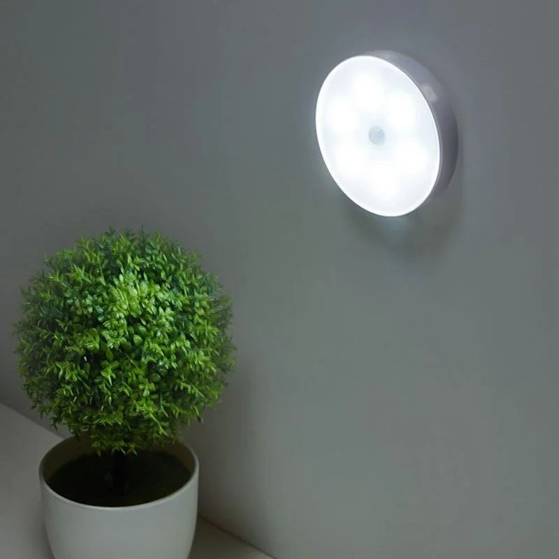 Magnetic Motion Sensor LED Night Light | USB-C Rechargeable Motion Sensor Night Light QXL
