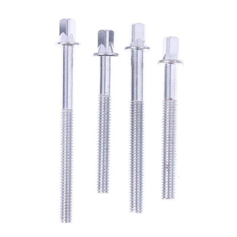 12-Pack Drum Tension Rods 5/6mm Lug Bolts with Washers Drum Replacement Parts QXL