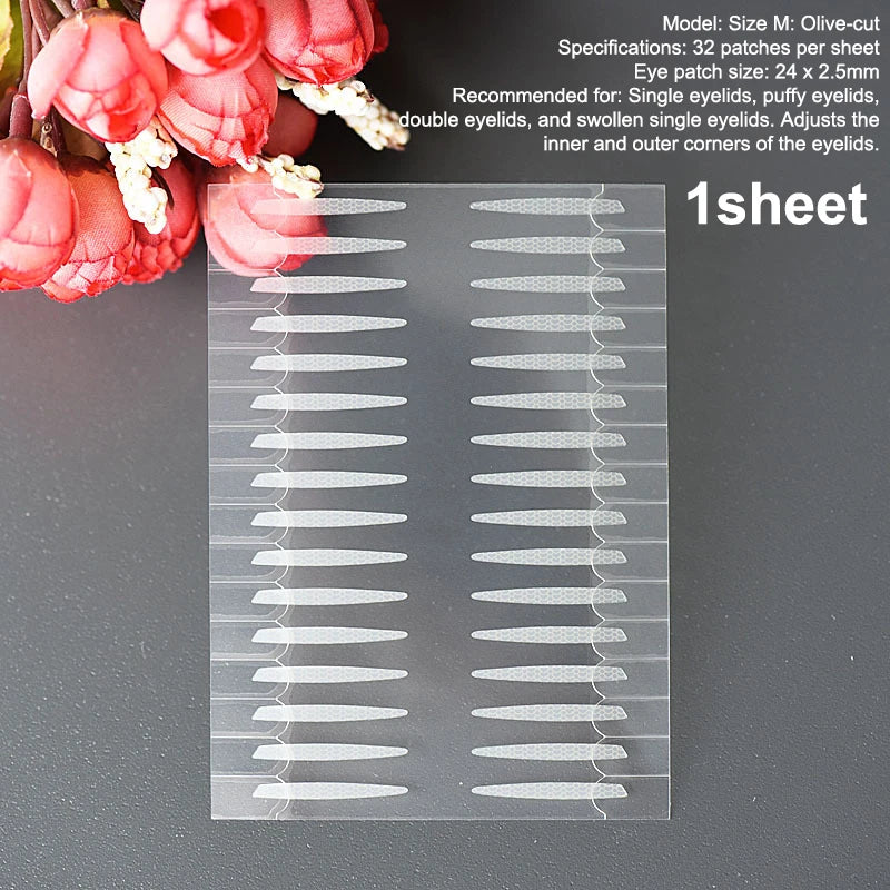 32-Pc Invisible Double Eyelid Tape | Waterproof Eye Stickers Eyelid Tape Stickers QXL M2