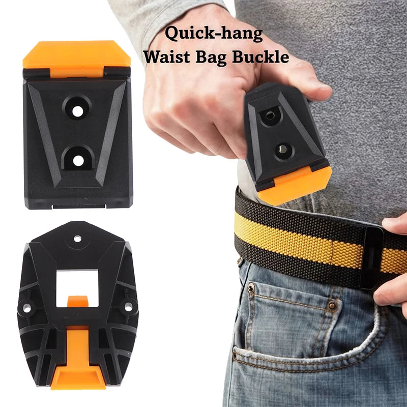 ABS Quick-Release Waist Bag Buckle Clip | Tool Belt Replacement Belt Buckle Clip QXL