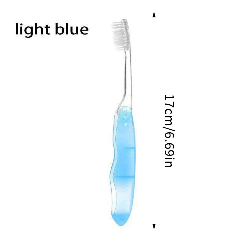 Foldable Travel Toothbrush | Full Head Medium Bristles Travel Toothbrush QXL