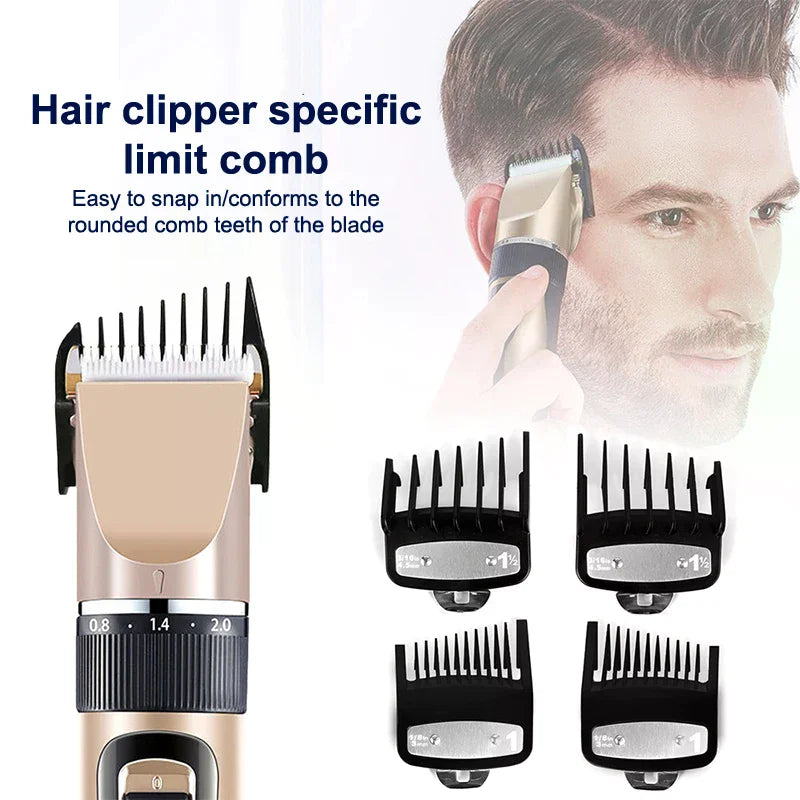 2-Pack Universal Hair Clipper Guide Combs & Trimmer Guards Clipper Guide Combs QXL