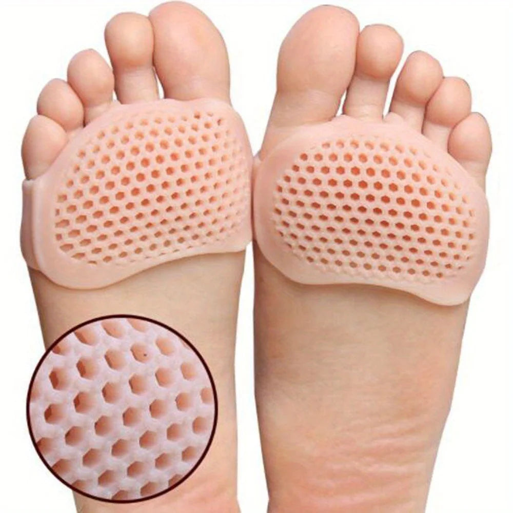 Silicone Honeycomb Forefoot Cushion Pad | High Heel Insole Pair Forefoot Cushion Pad QXL