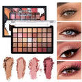40-Color Eyeshadow Palette | Shimmer, Matte & Pearlescent Eyeshadow Palette QXL 40 Colors