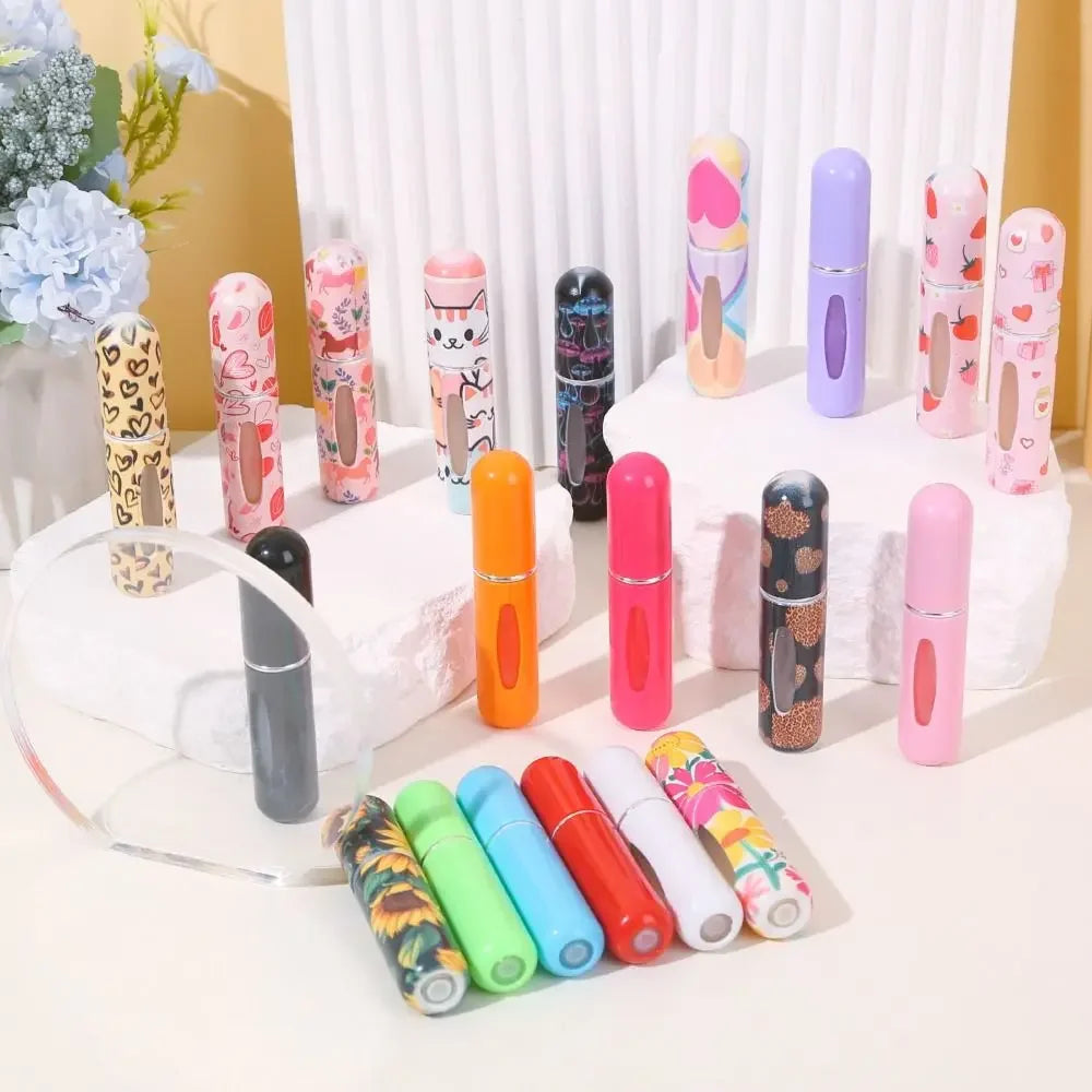 5ml Mini Refillable Perfume Atomizer Spray Bottle for Travel Perfume Atomizer Bottle QXL