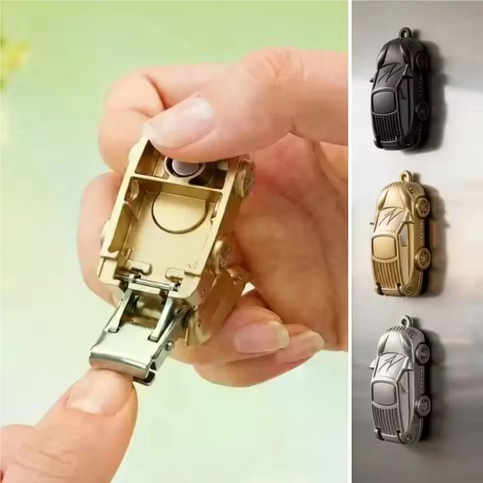 Car-Shaped Foldable Keychain Nail Clipper | Stainless Steel Keychain Nail Clipper QXL