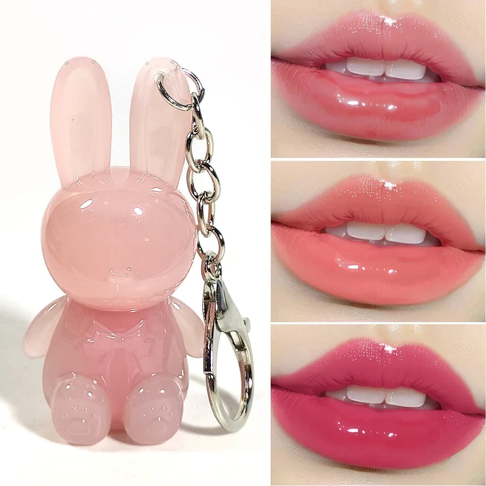 SAM SUGAR Bracelet Keychain Lip Gloss | Moisturizing Long-Lasting Lip Gloss QXL
