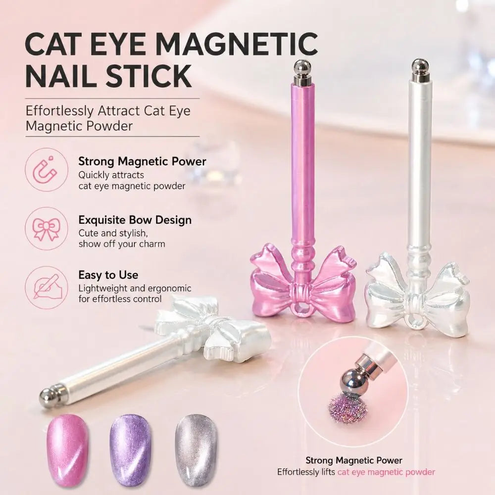 Cat Eye Nail Magnet Tool | DIY Magnetic Nail Art Stick Nail Art Magnet Tool QXL