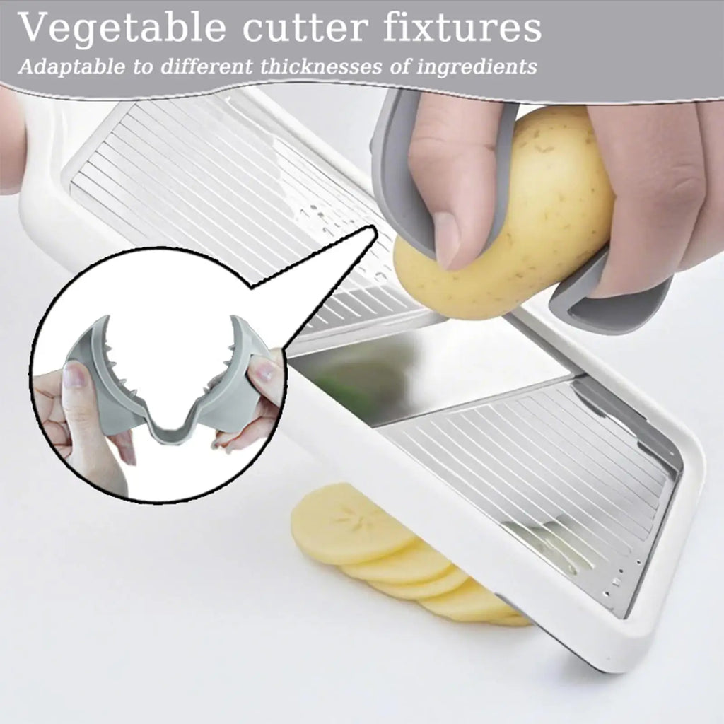 Finger Guard for Mandoline Slicer & Grater | Non-Slip Safety Kitchen Safety Tool QXL