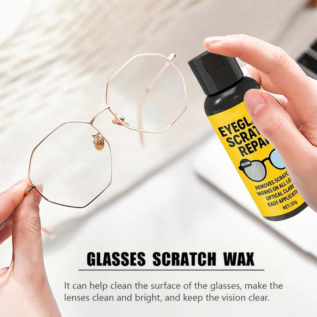 Eyeglass Lens Restoration Cream – Scratch & Yellowing Repair Lens Repair Cream QXL
