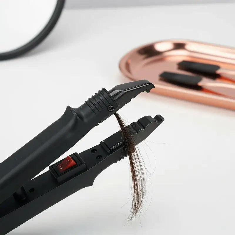 Shmacax Heat Fusion Hair Extension Iron | Adjustable Temp Hair Extension Iron QXL