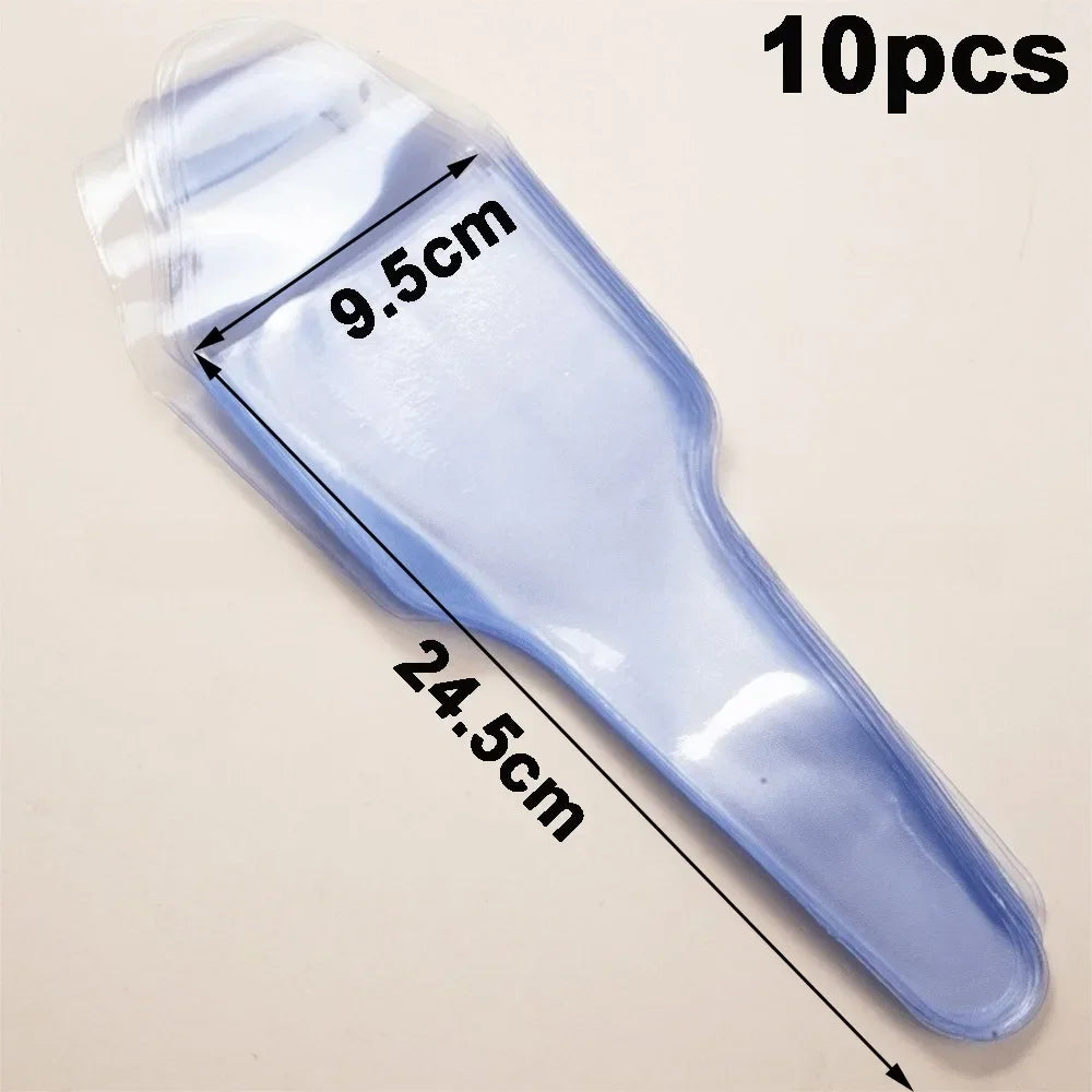 10-Pack PVC Hair Scissors Sleeves | Blade Guard Protectors Scissors Blade Guard QXL 24.5-9.5 10pcs
