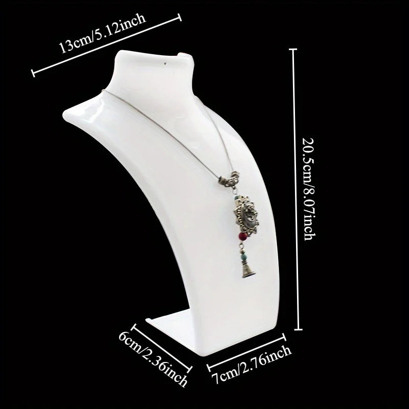 Acrylic Jewelry Display Stand | Necklace & Earring Holder Jewelry Display Stand QXL