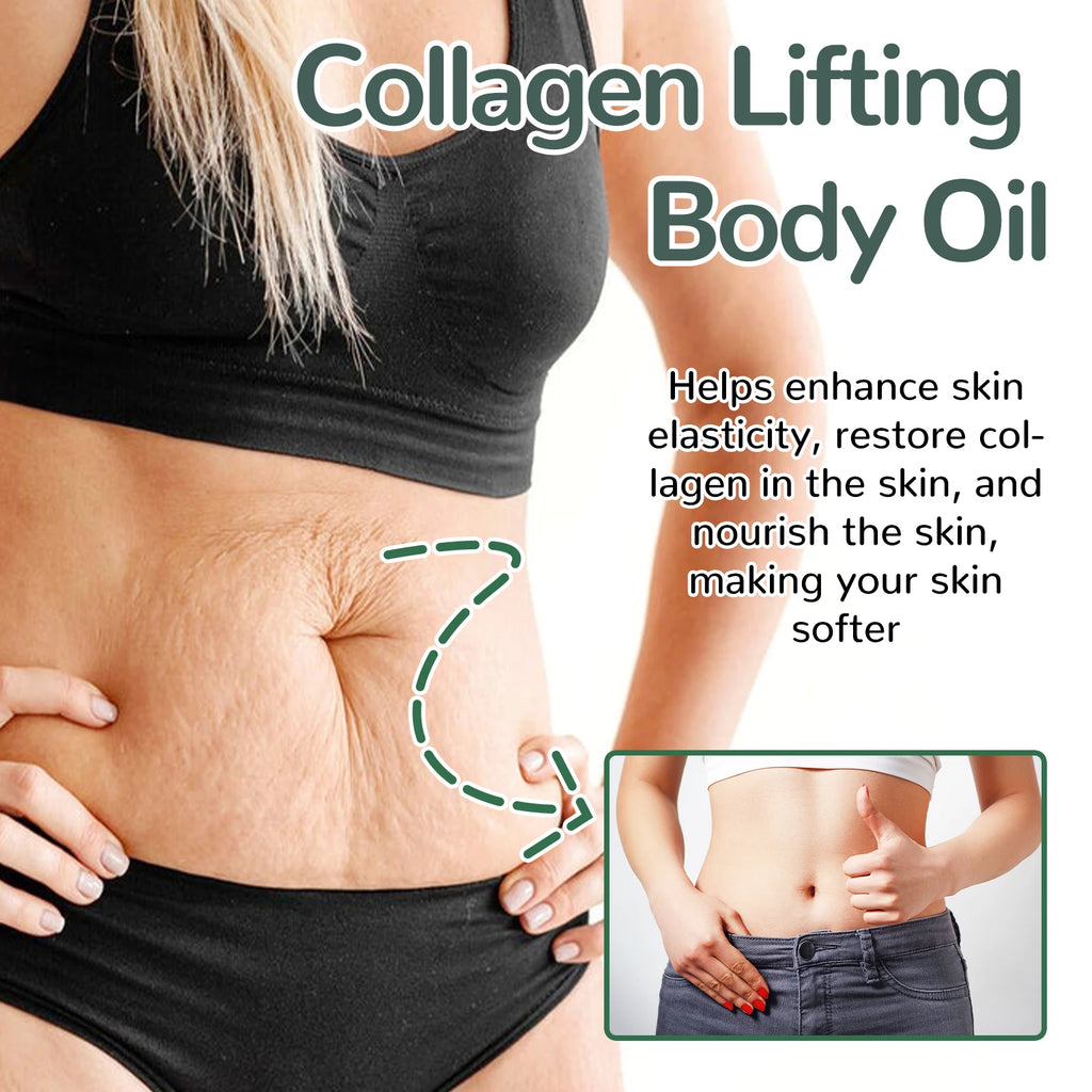 OceAura Collagen Firming Body Oil 100ml | Rosemary Dry Oil Firming Body Oil QXL