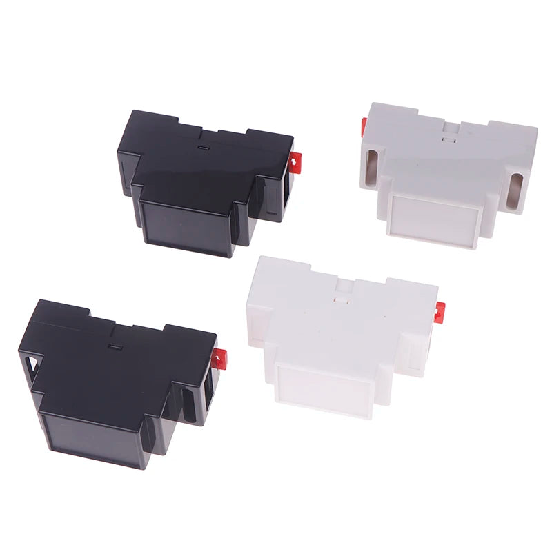 DIN Rail Plastic Project Enclosure 88×37×59mm | 4 Colours DIN Rail Enclosure QXL